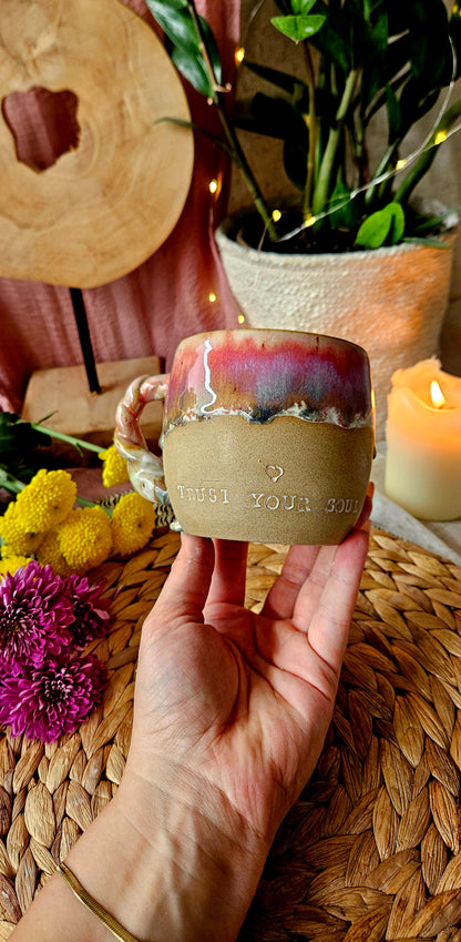 Einzigartige ,,Trust your Soul" Tasse🥹🫶🌷