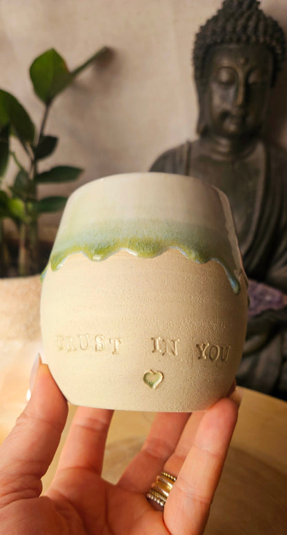 Wunderschöner ,,Trust in you" Becher 💚
