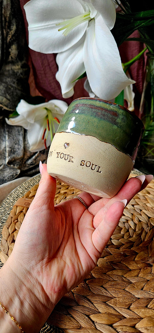 Einzigartiger ,,Follow your Soul" Becher🧚‍♀️🌷