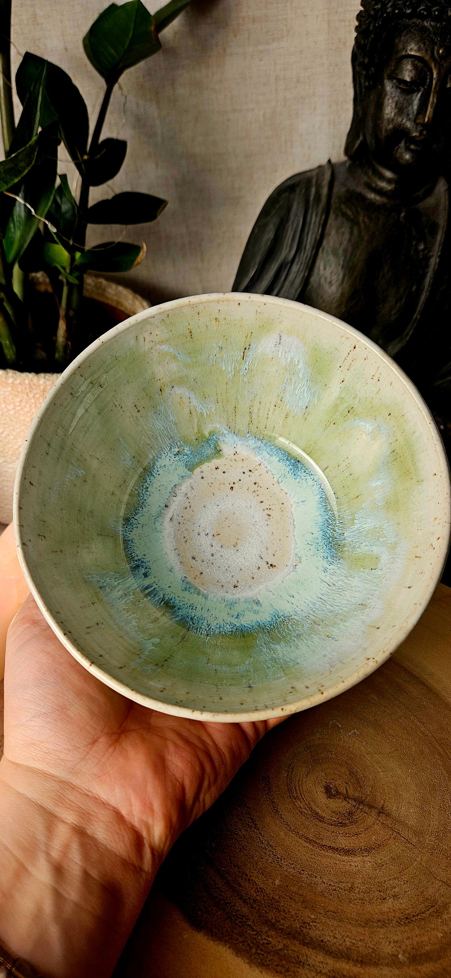 Wunderschöne Schale in Grün💚