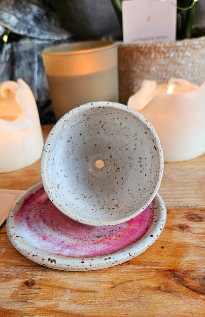 Wunderschöner Räucherstövchen in Pink💗🌙