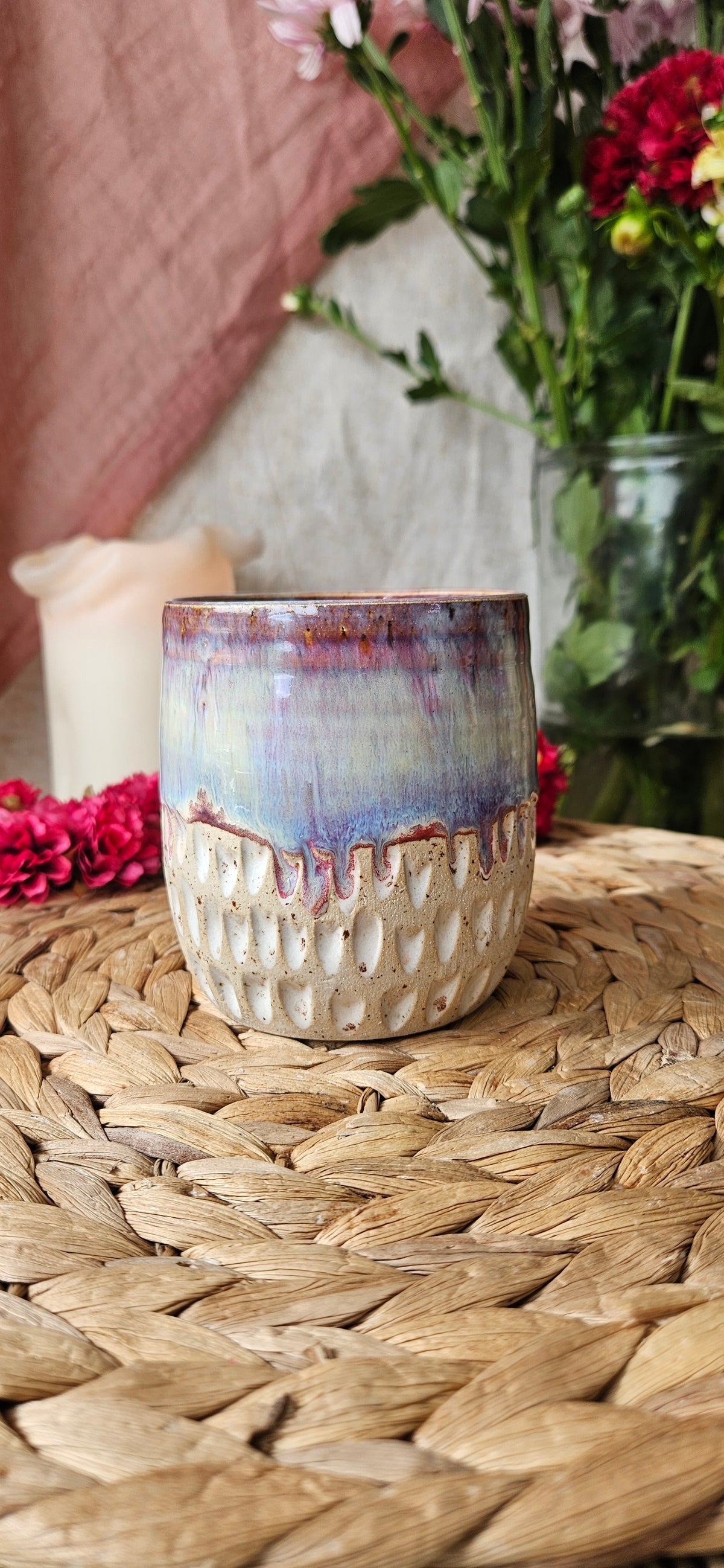 Traumhafter Becher in Lila 🌷💫