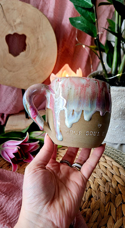 Wunderschöne ,,your soul is art" Tasse🫶🌷💫 B Ware