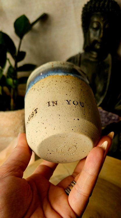 Ausdrucksstarker,,Trust in you" Becher🫶