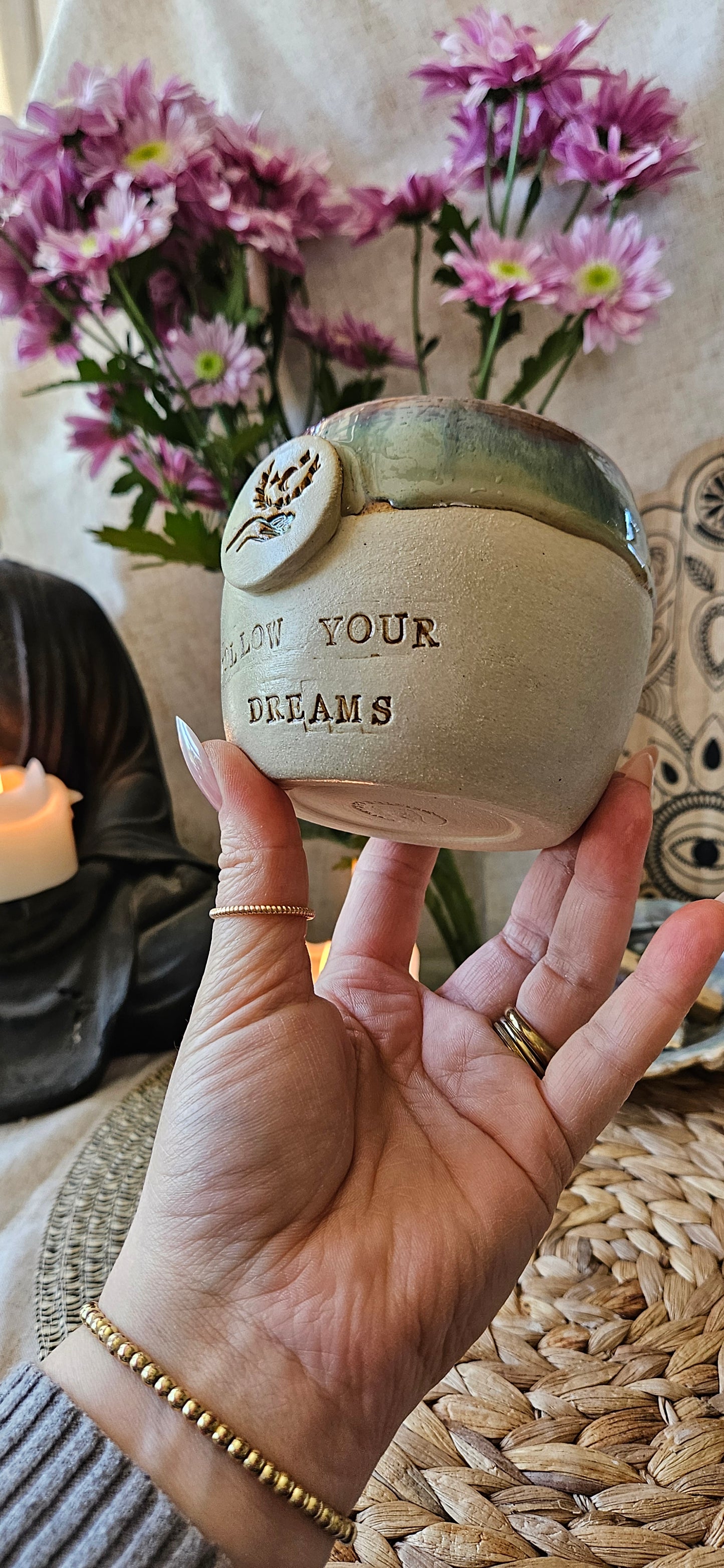 Atemberaubende ,,Follow your Dreams" Tasse🌷🫶✨️