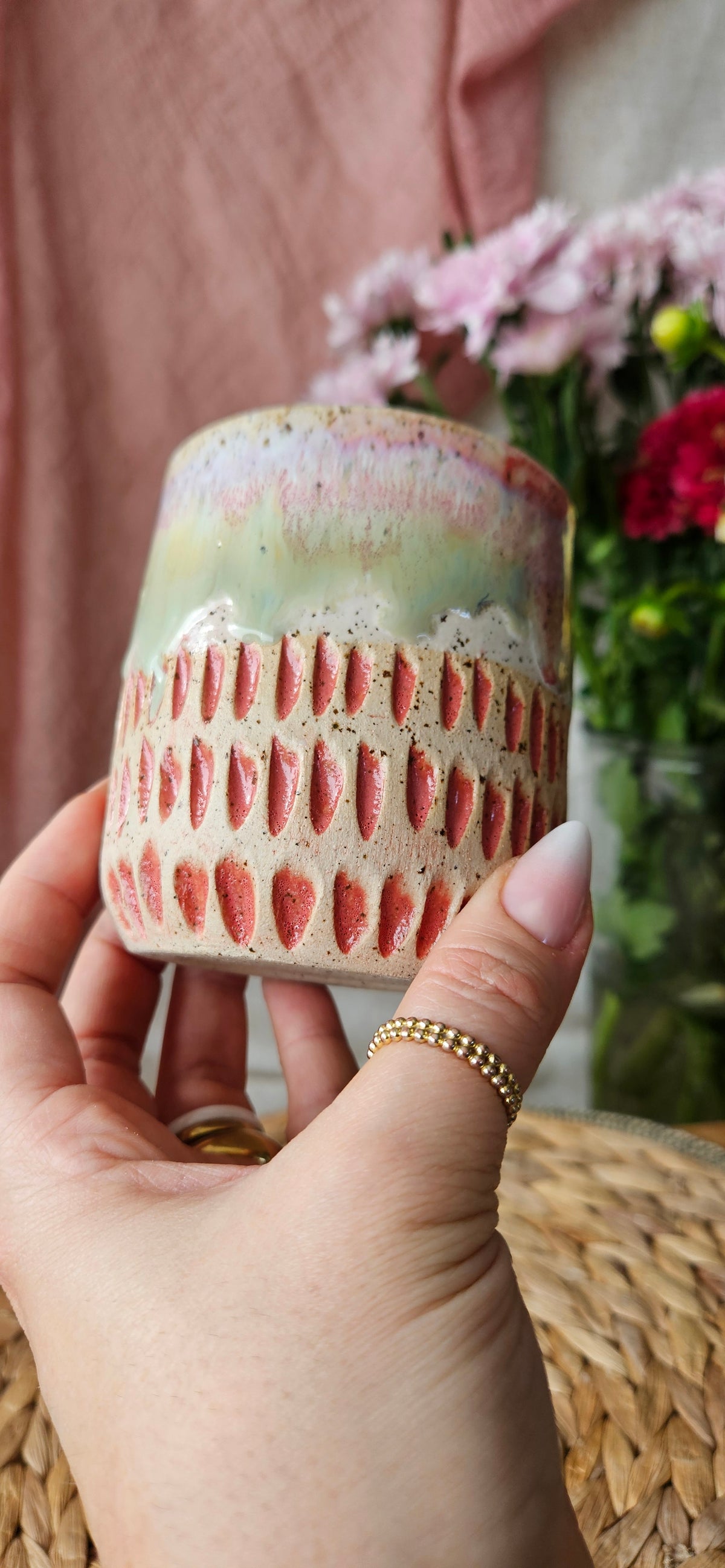 Atemberaubender Becher mit tollen Farbverläufen🫶🌷