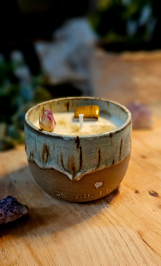 Kristallkerze ,, be the light" Pumpkin 🔮✨️