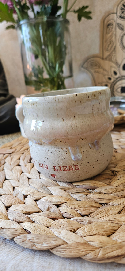 Zauberhafte ,,Ich bin Liebe" Bubble Tasse🌸🌷🫶