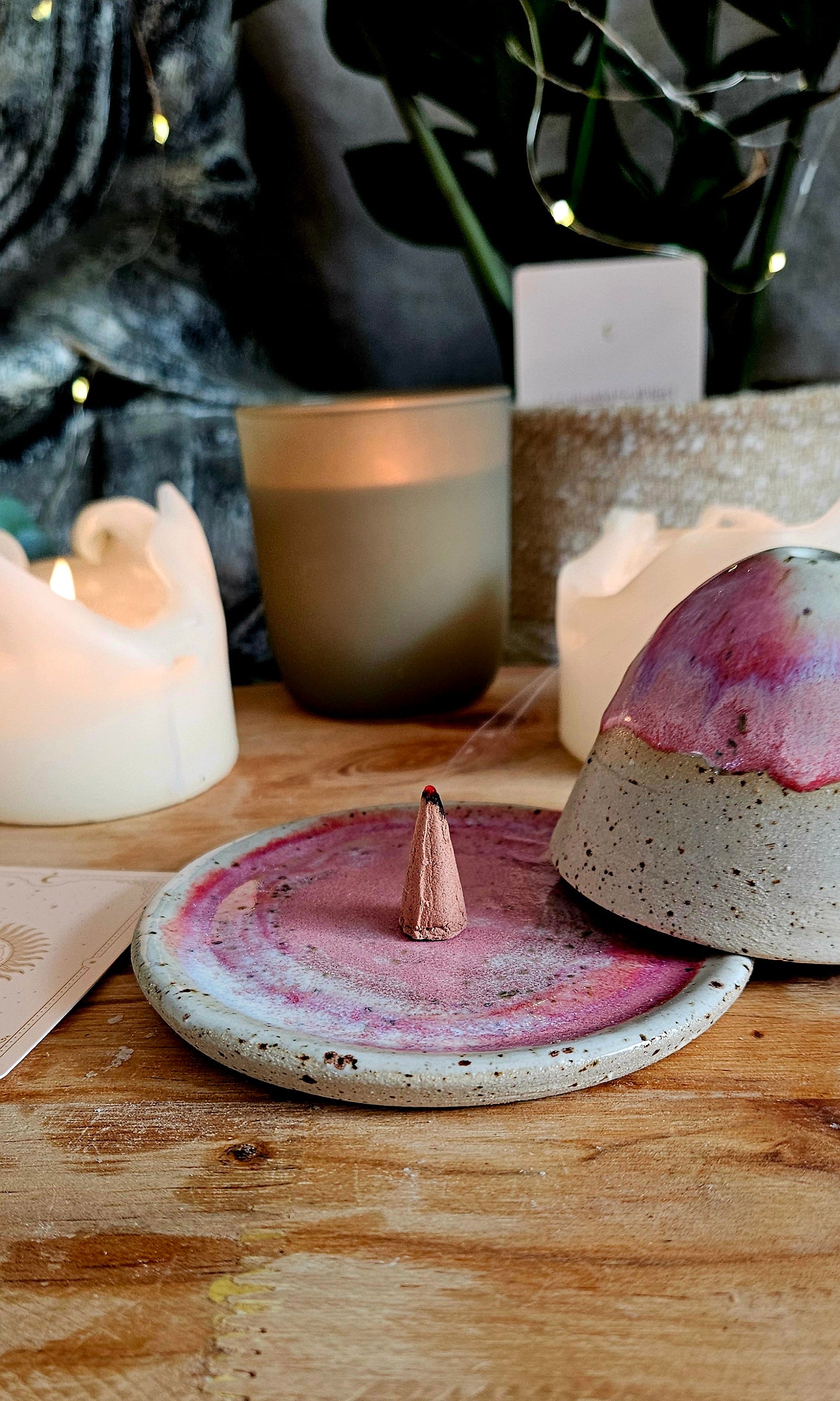 Wunderschöner Räucherstövchen in Pink💗🌙