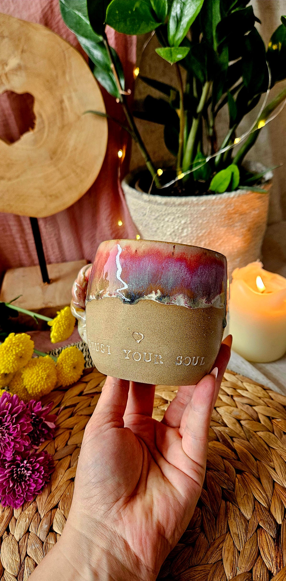 Einzigartige ,,Trust your Soul" Tasse🥹🫶🌷