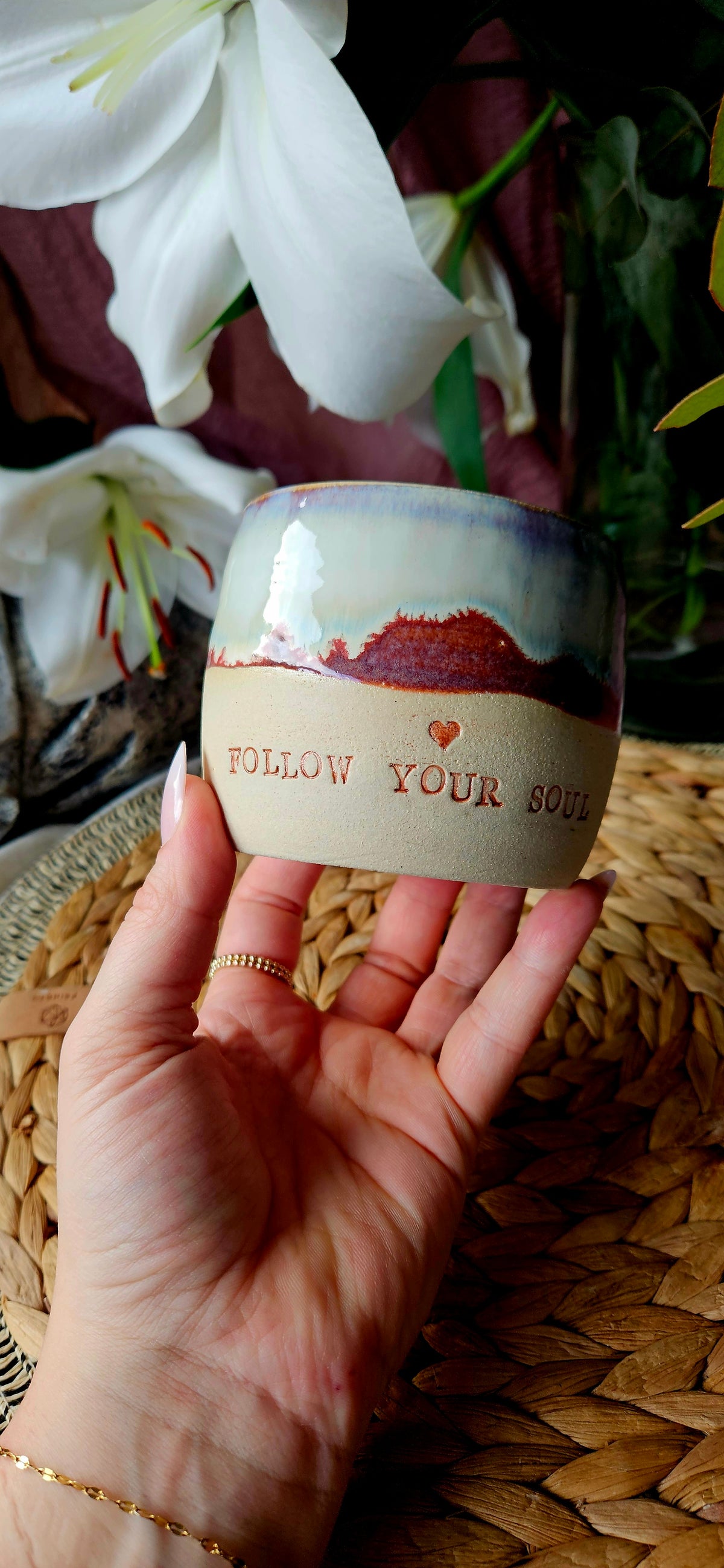 Zauberhafter ,,Follow your Soul " Becher🌷💫