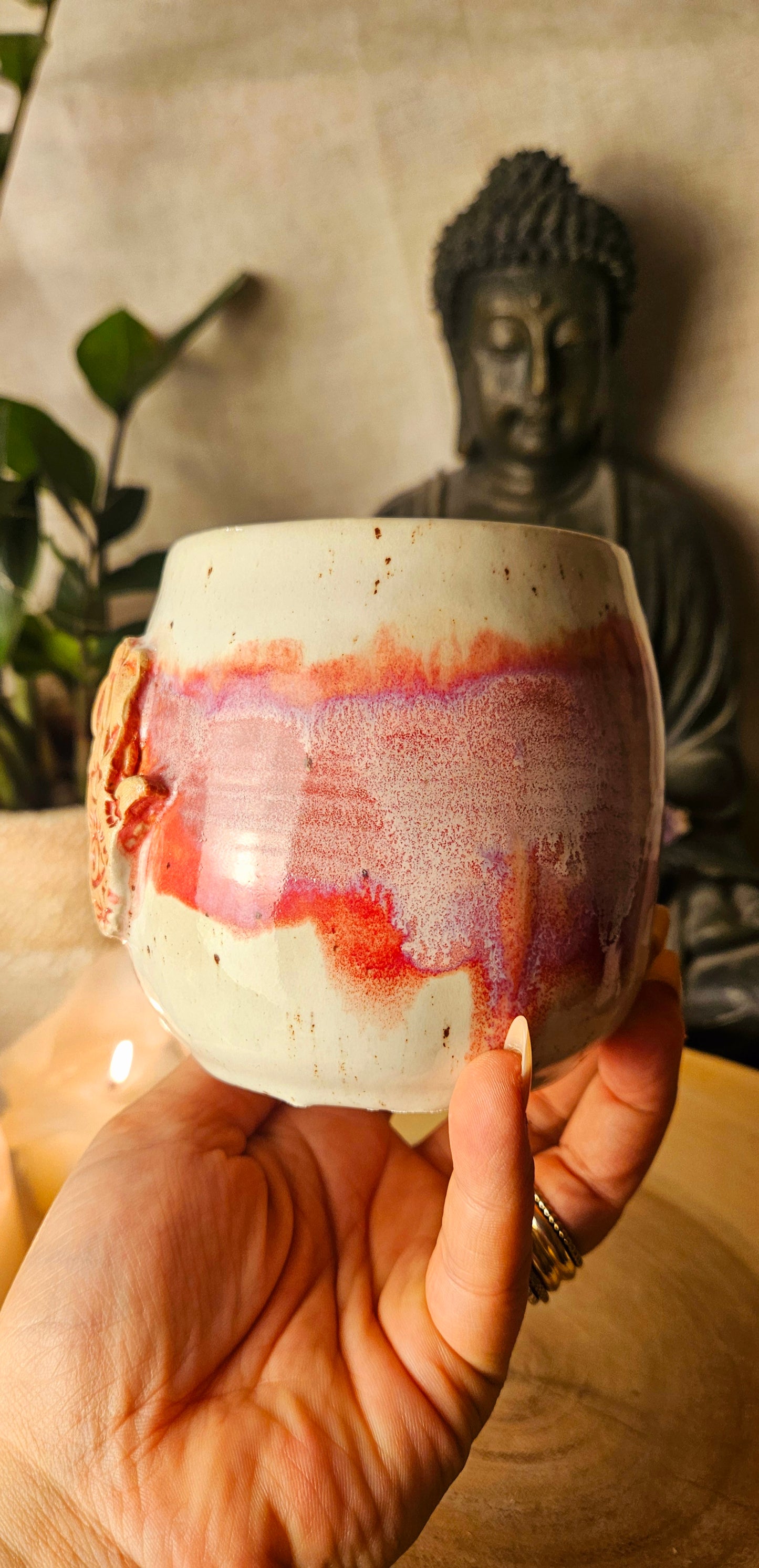 Traumhafte ,,Hamsa" Hand Tasse✨️ B-Ware