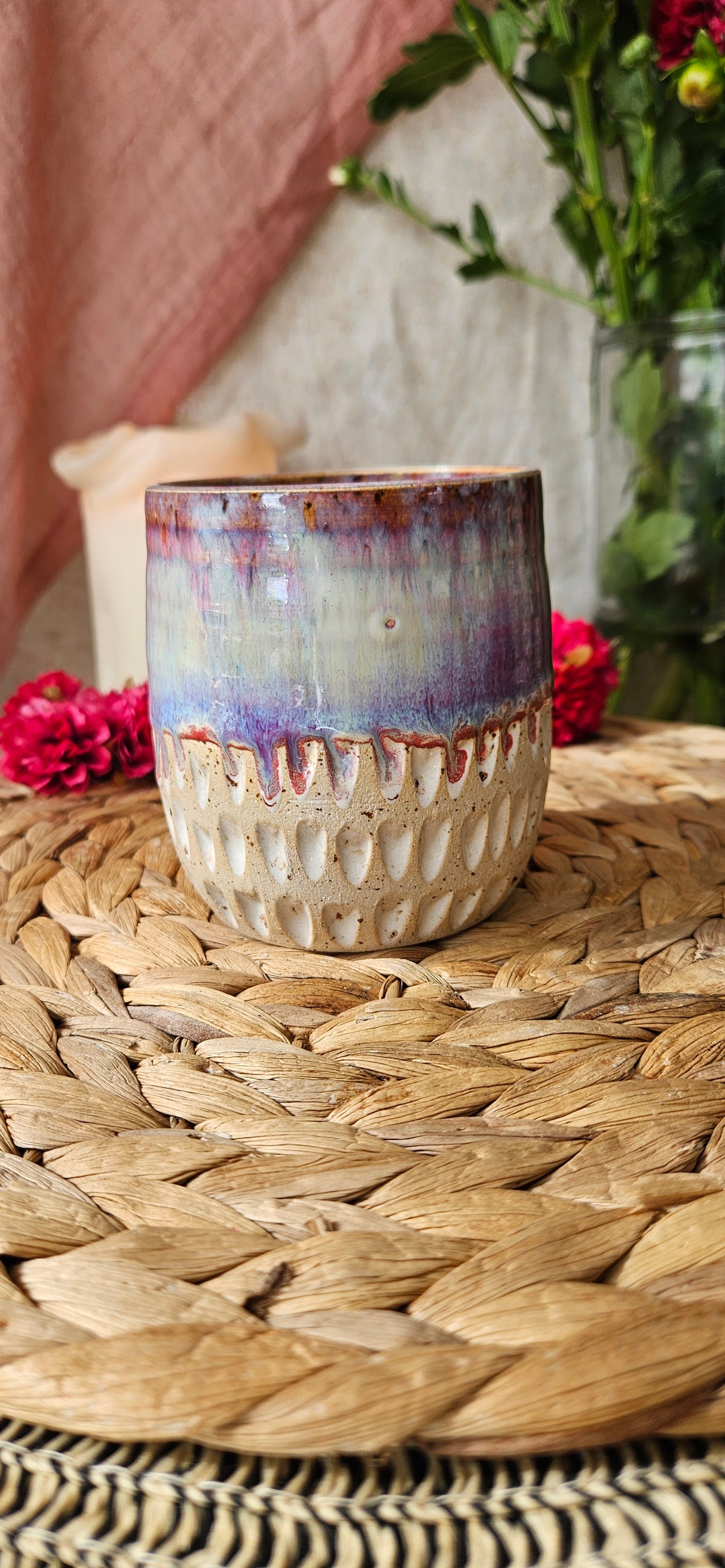 Traumhafter Becher in Lila 🌷💫