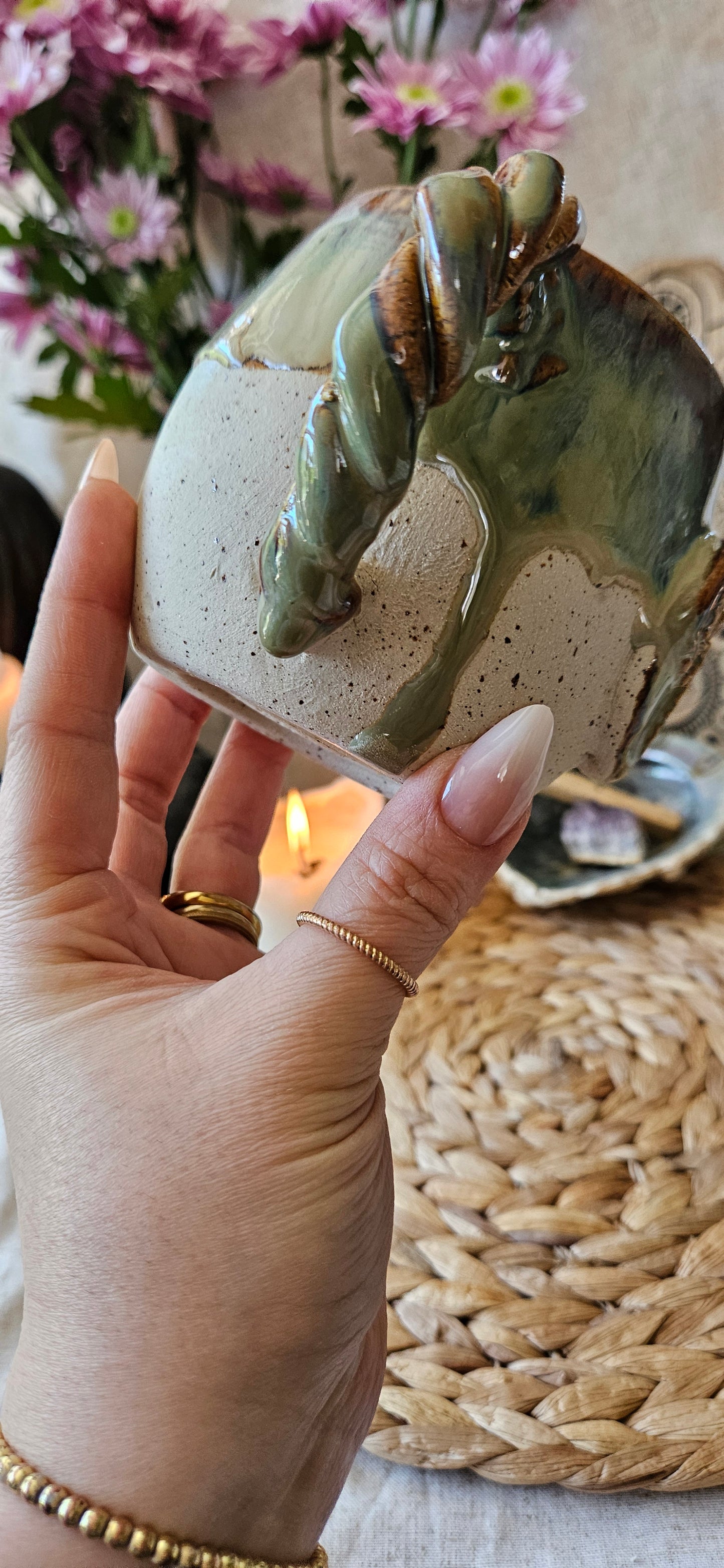 Wunderschöne Libellen Tasse in Grün🫶🌷🌸