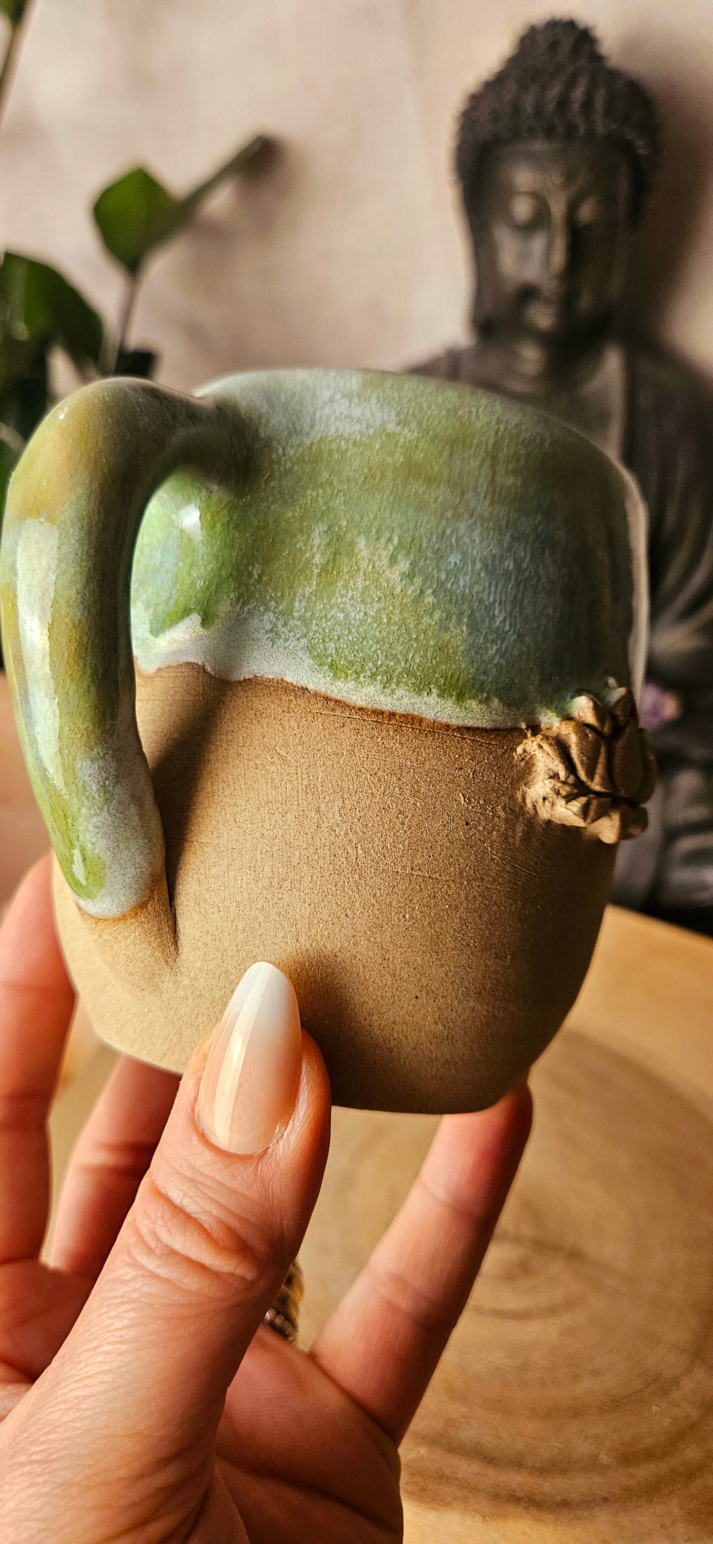 Wunderschöne ,,Lotus" Tasse B-Ware💚