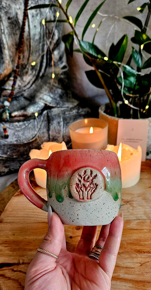 Wunderschöne Kaffetasse in kraftvollen Farben🫶✨️🌷 B-Ware