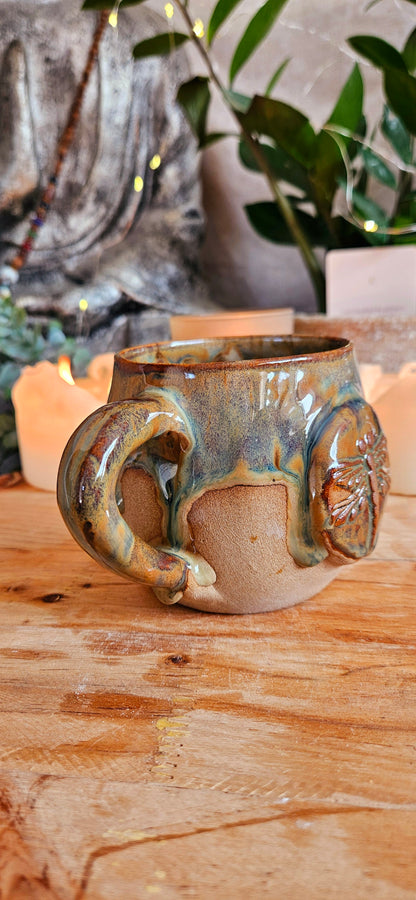 Einzigartige ,,Libellen" Tasse in Grün✨️🫶 B-Ware