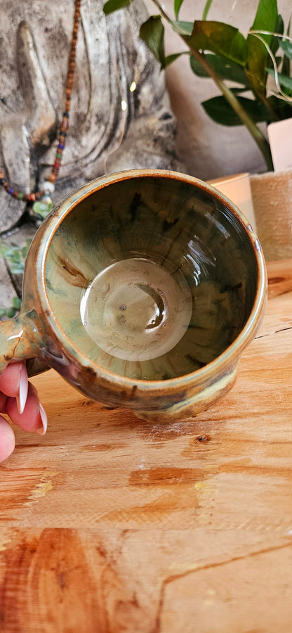 Traumhafte ,,Libellen" Tasse mit gedrehtem Henkel✨️🌷