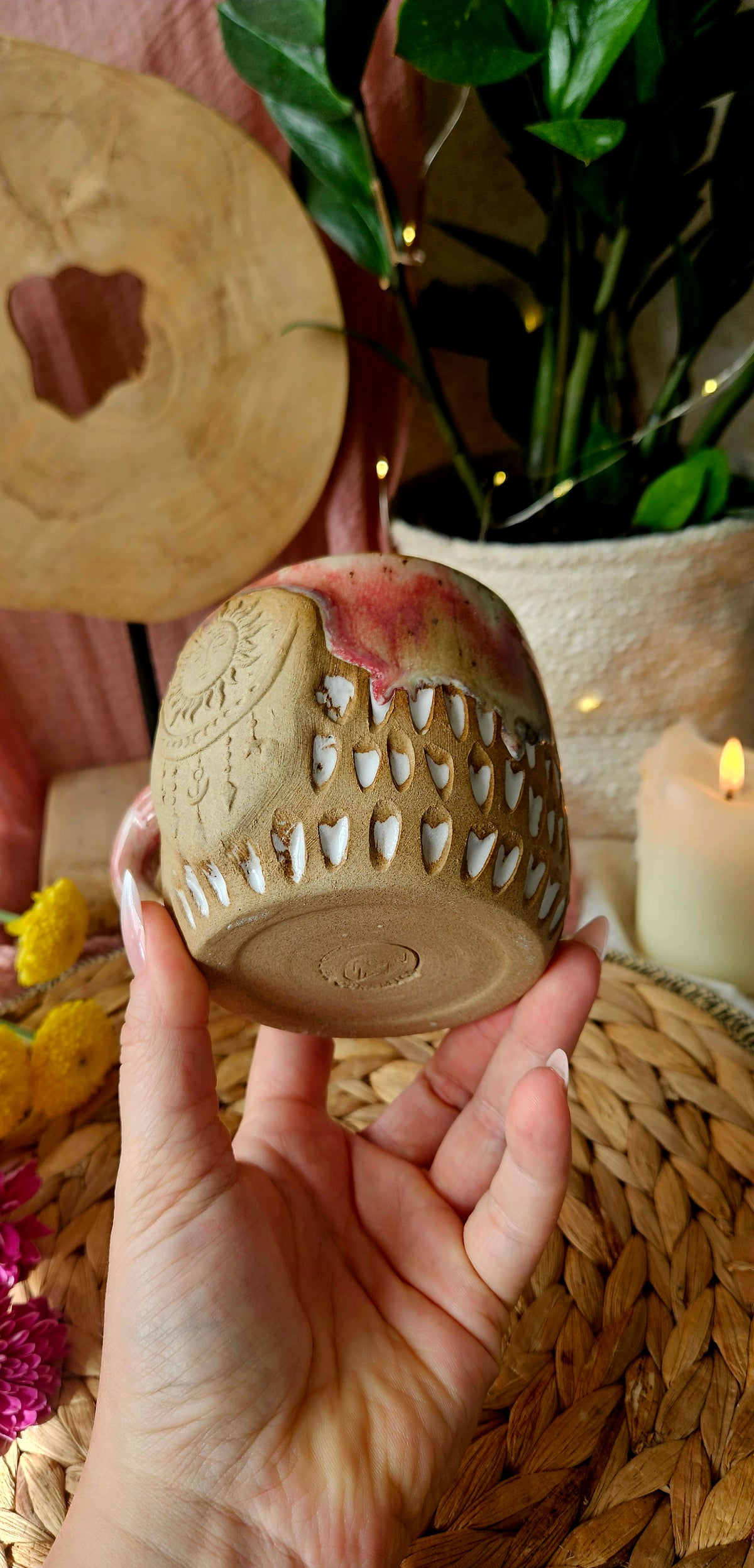 Wunderschöne Sonne/Mond Tasse in tollen Farben🌙🌕