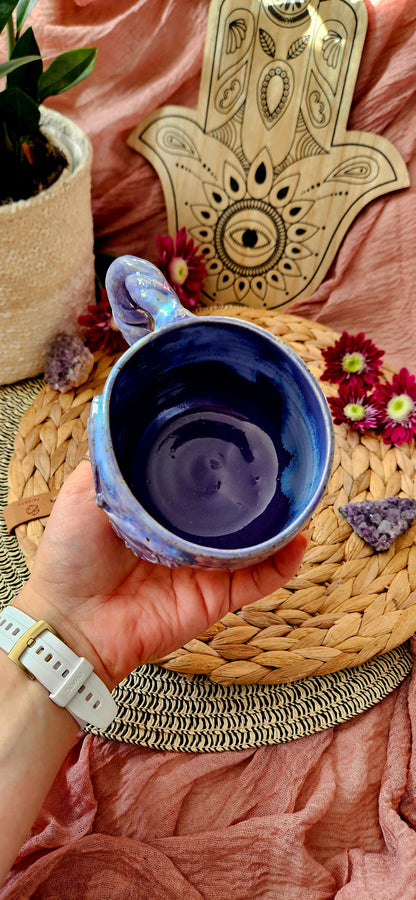 Zauberhafte Schmetterlingstasse in Lila🦋✨️ (B-Ware)
