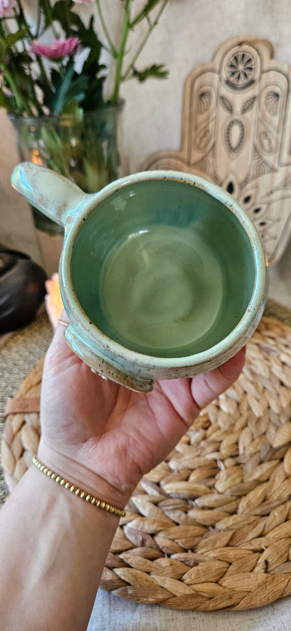 Zauberhafte Libellen Tasse in Türkis 🦋🫶🌸