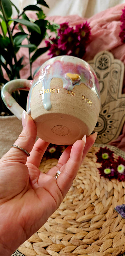 Zauberhafte ,,Trust in you" Tasse🌷🌸 (B-Ware)