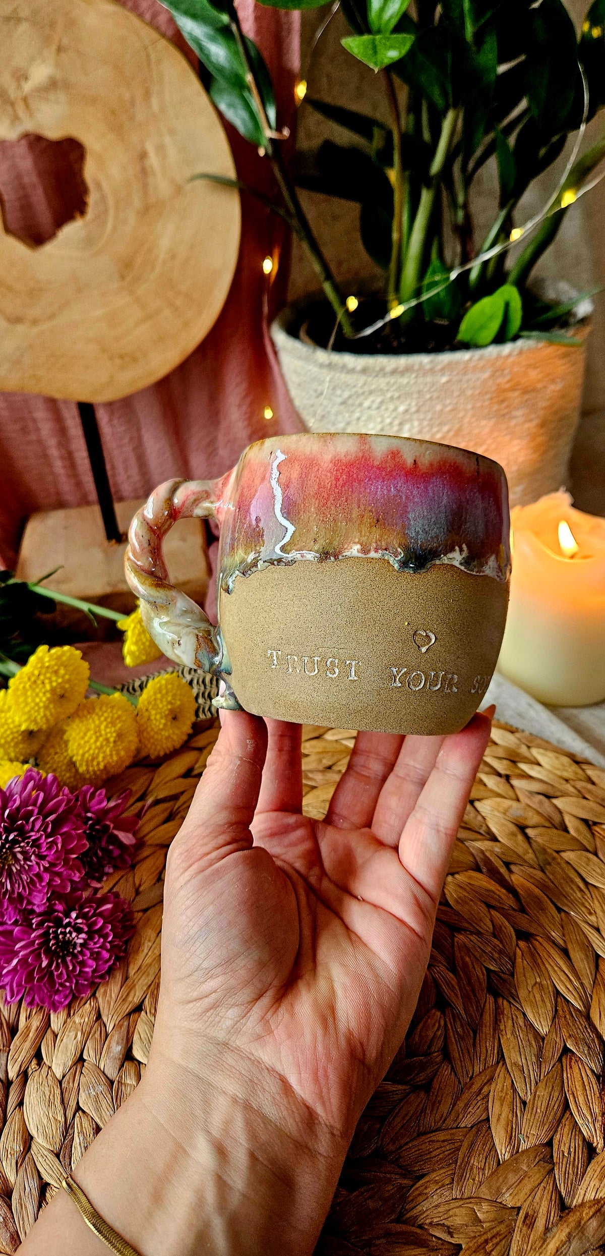 Einzigartige ,,Trust your Soul" Tasse🥹🫶🌷