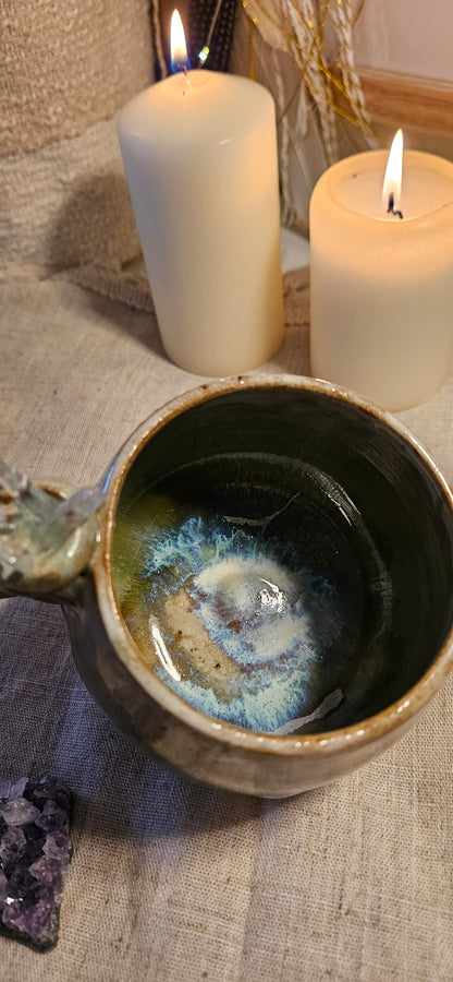 Traumhafte Kristalltasse in Grün🫶🌙