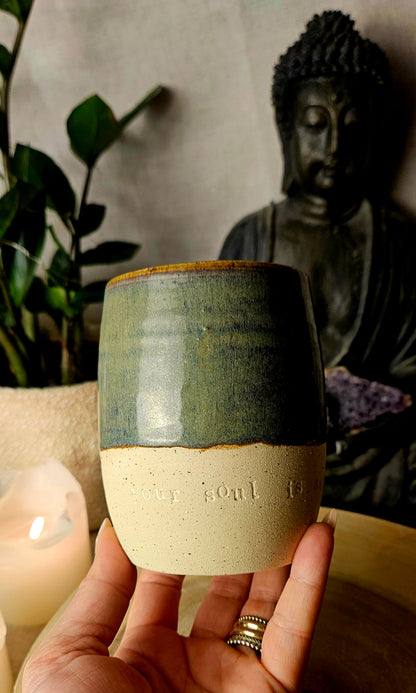 Wunderschöner ,,your soul is art" Becher🫶