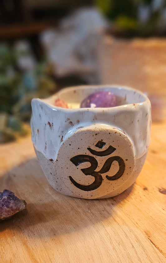 Kristallkerze ,,Om" Pumkin🔮✨️