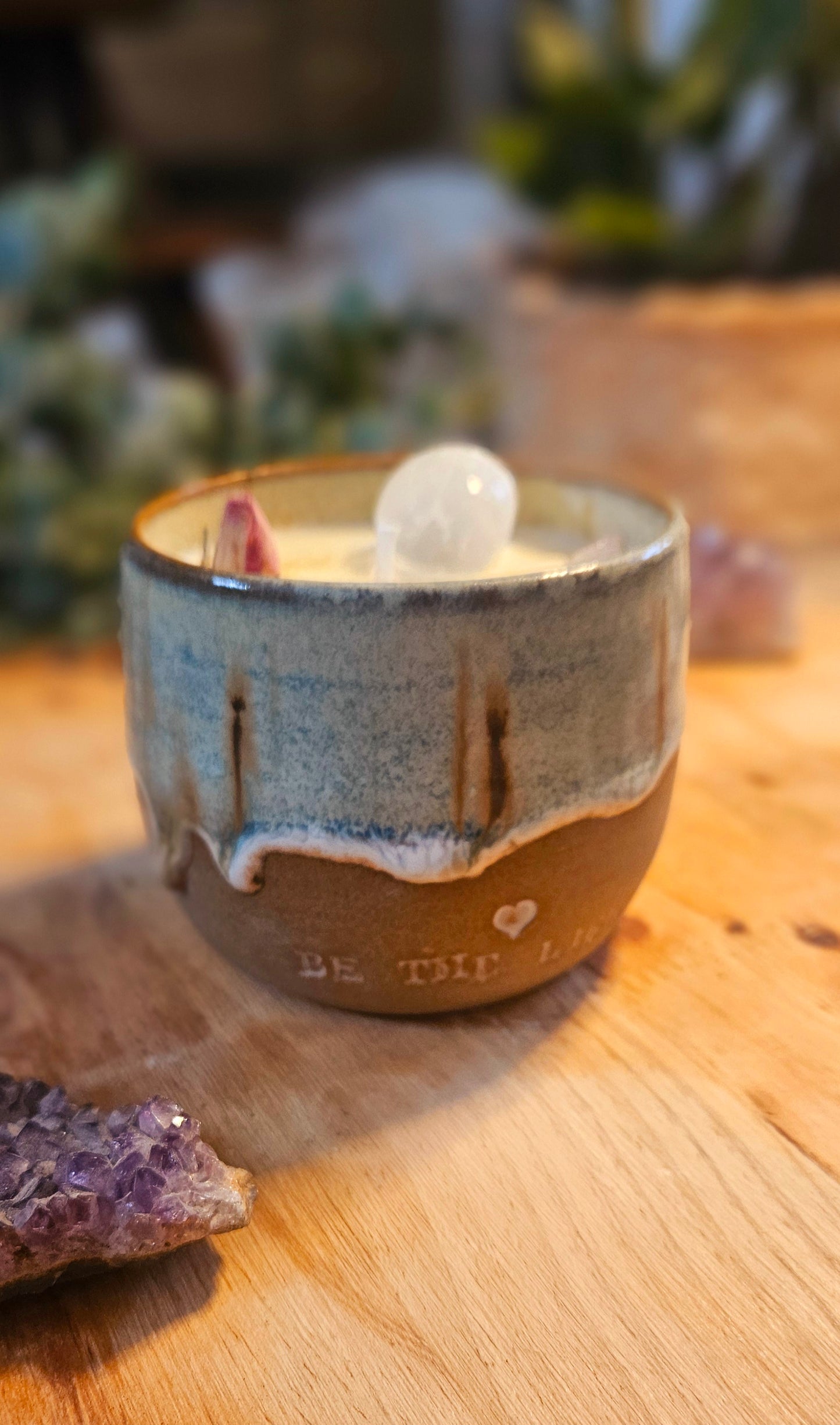 Kristallkerze ,,Be the Light" Pumkin🔮✨️