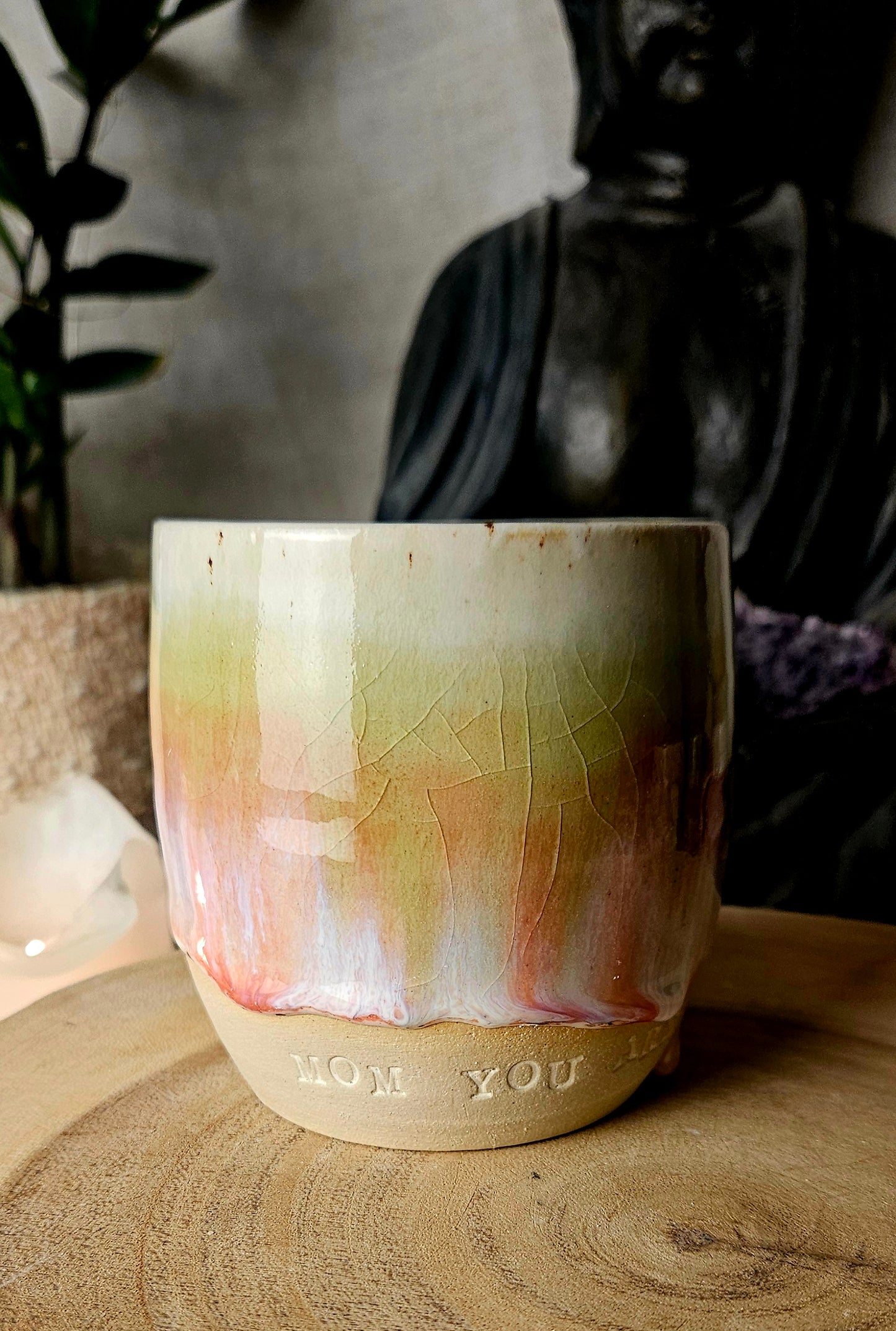 Ausdrucksstarker ,,Mom you are wow" Becher 🩷