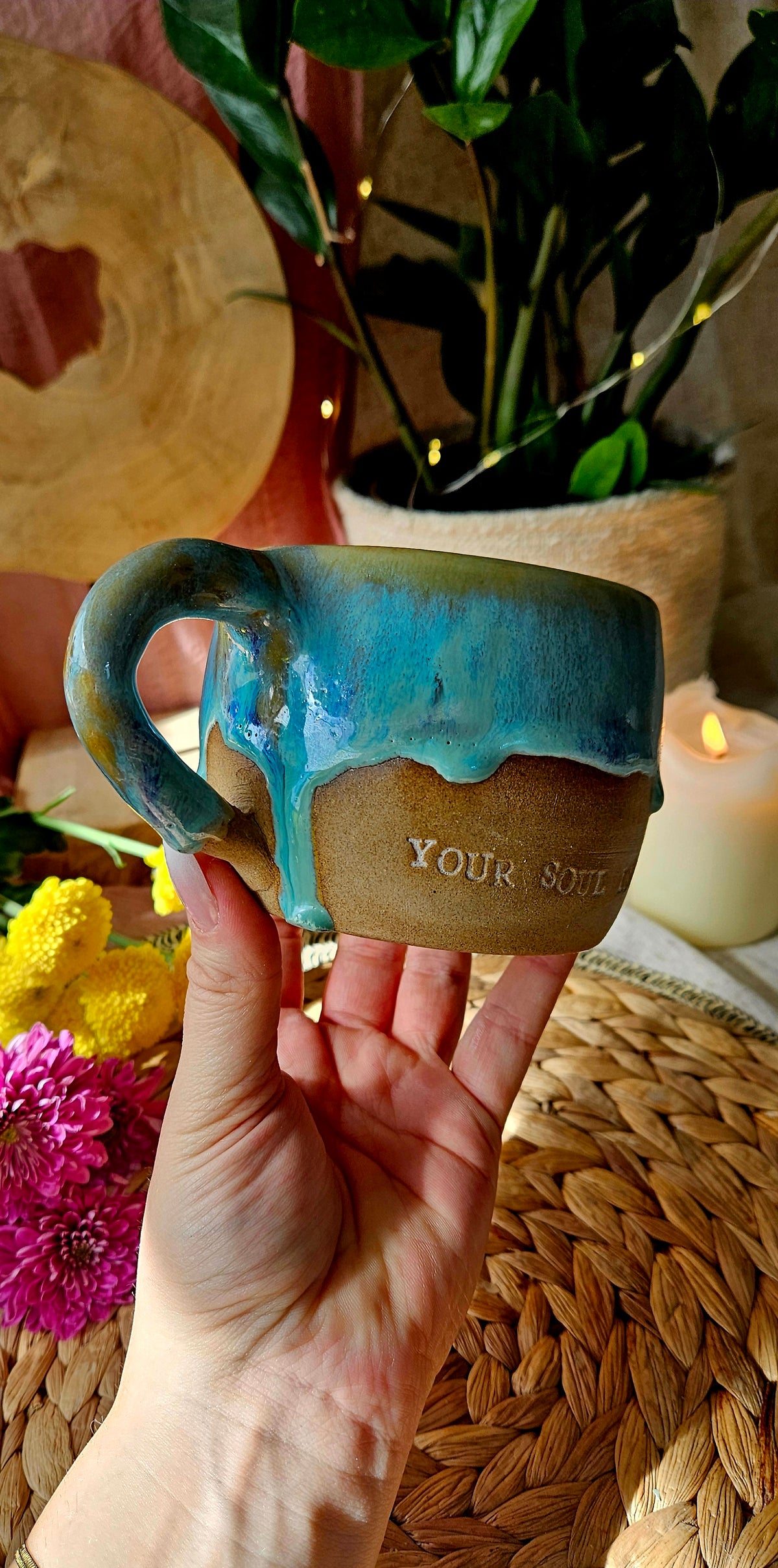 Zauberhafte ,,your soul is art " Tasse 🌷💫🌺