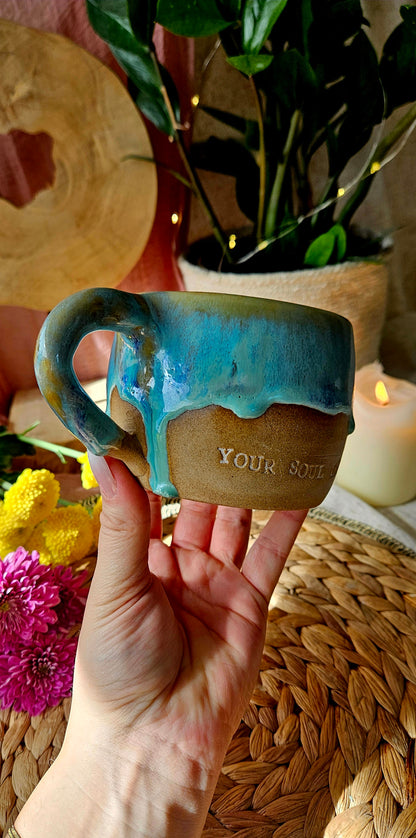 Zauberhafte ,,your soul is art " Tasse 🌷💫🌺