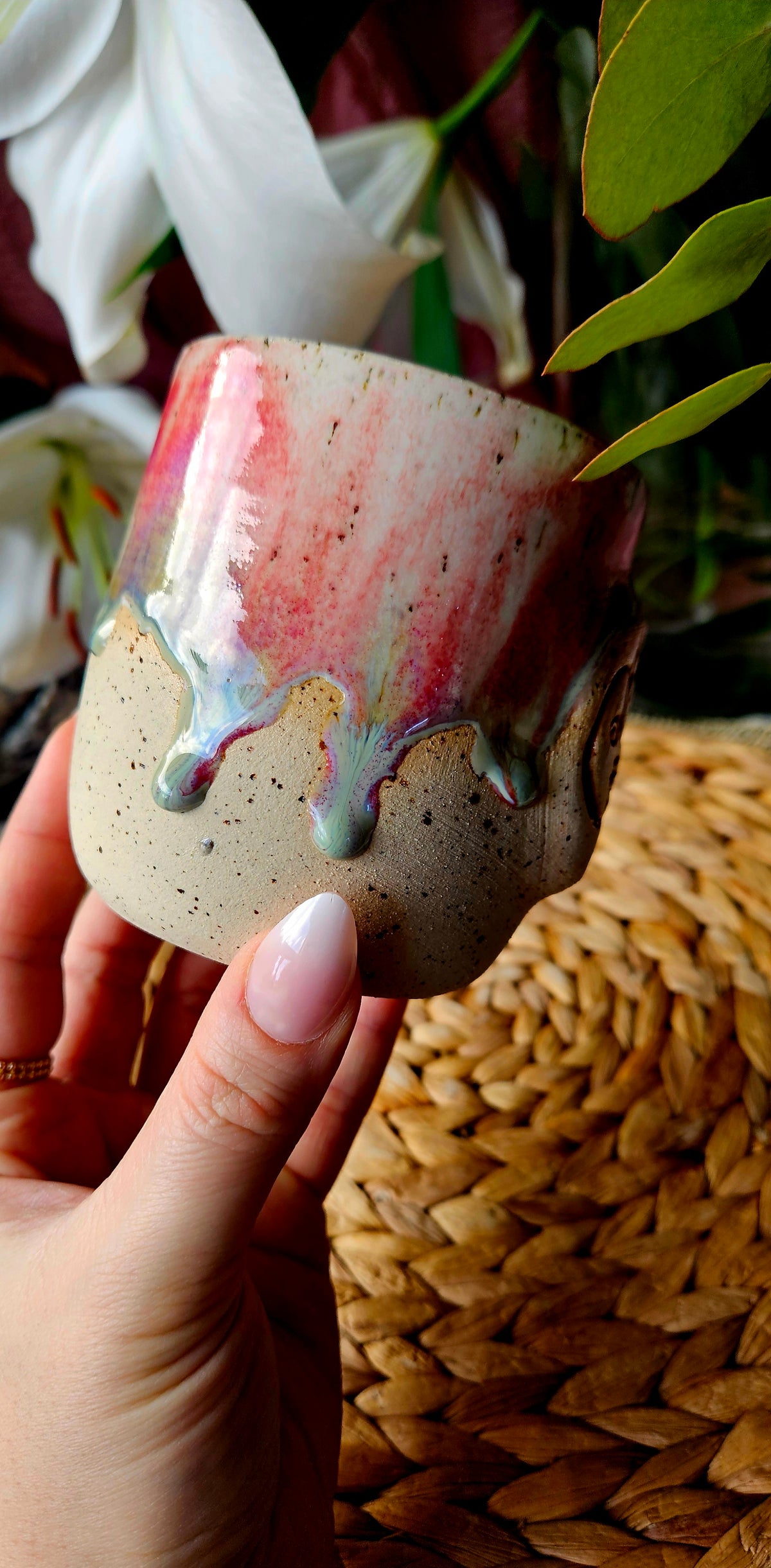 Wunderschöner ,,Sonnen" Becher in zauberhaften Farben 🧚‍♀️🫶