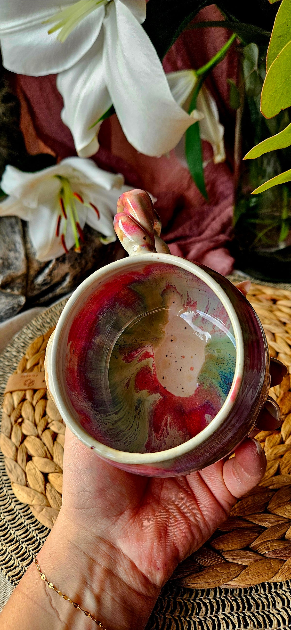 Traumhafte ,,Sonnen" Tasse in atemberaubenden Farben 🧚‍♀️💫🫶