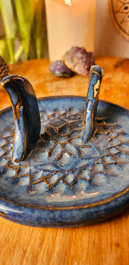 Wunderschöner Kartenhalter in blau💙🌙 B-Ware