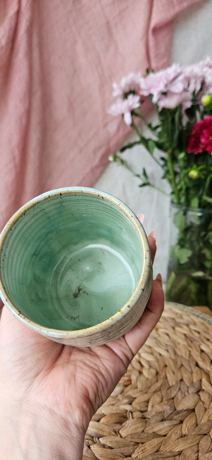 Wunderschöner Becher in Türkis🌷🫶