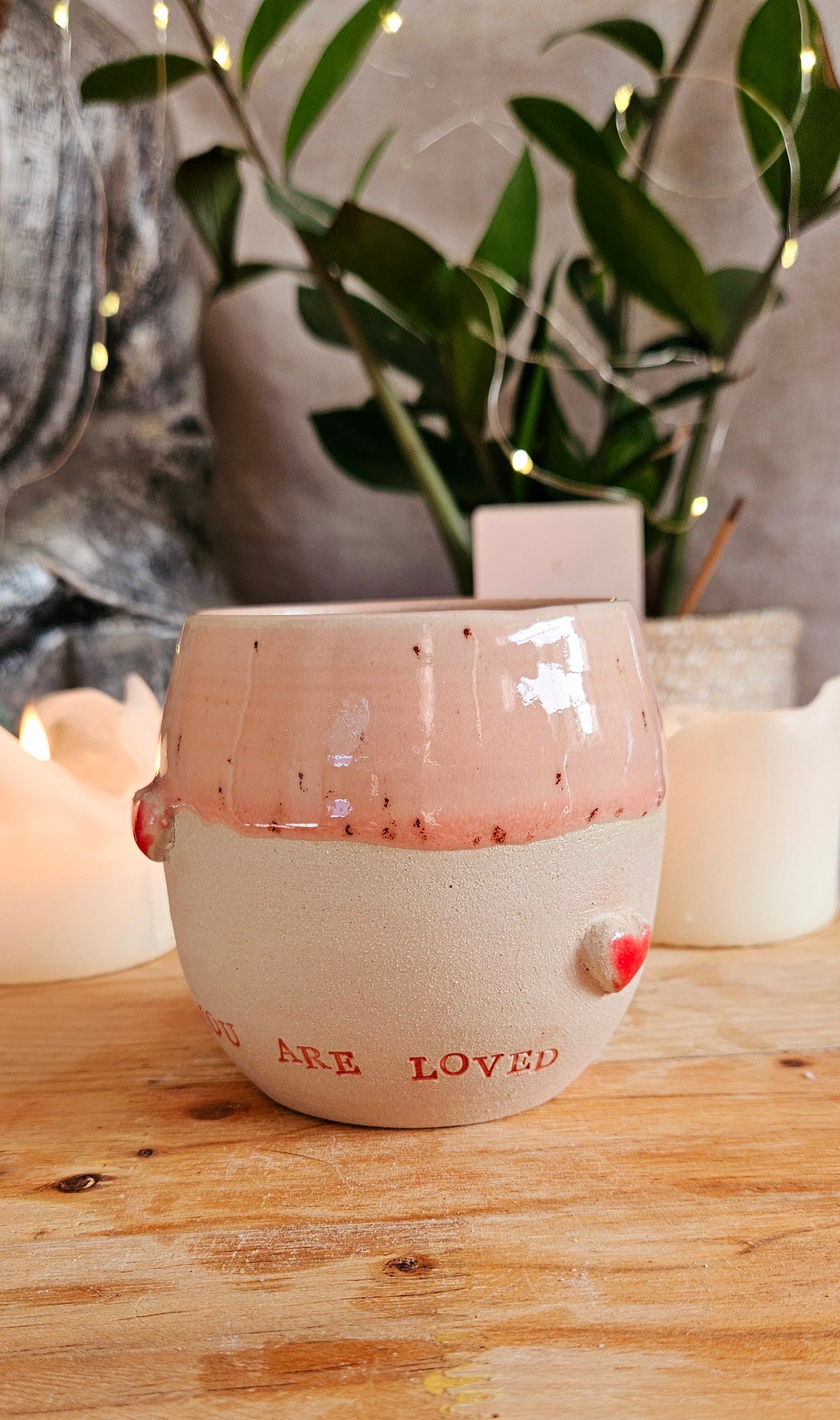 Einzigartiger ,,you are Loved" Becher🌷✨️ B-Ware
