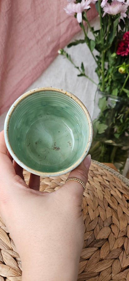 Wunderschöner Becher in Türkis🌷🫶