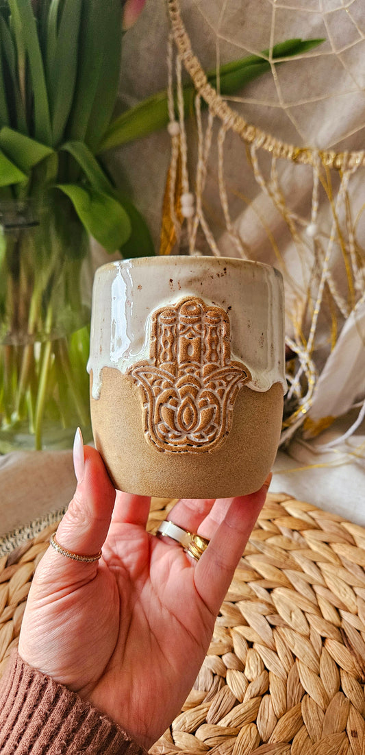 Magischer ,,Hamsa Hand" Becher 🪬✨️