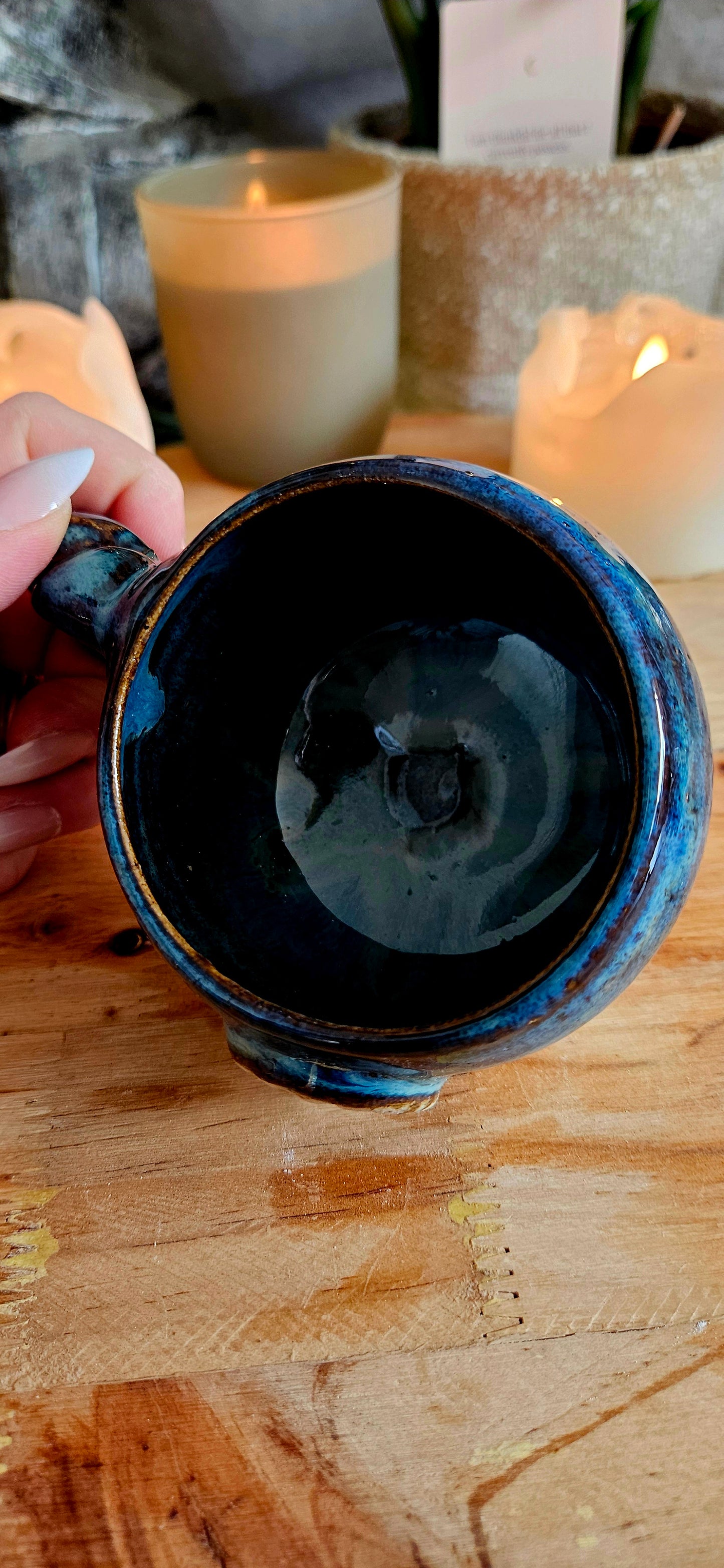 Kraftvoller ,,your soul is art" Tasse💙