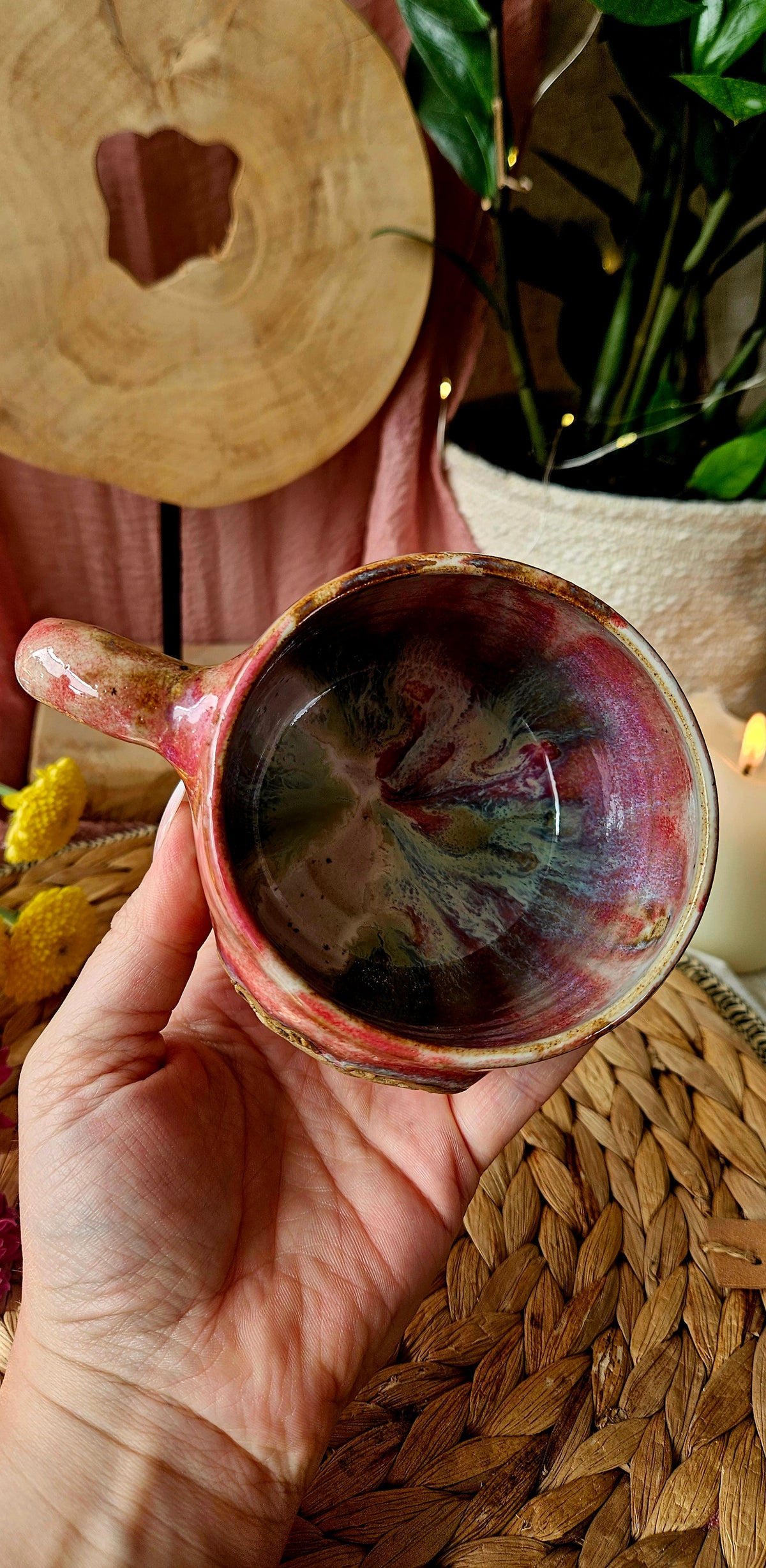 Wunderschöne Sonne/Mond Tasse in tollen Farben🌙🌕