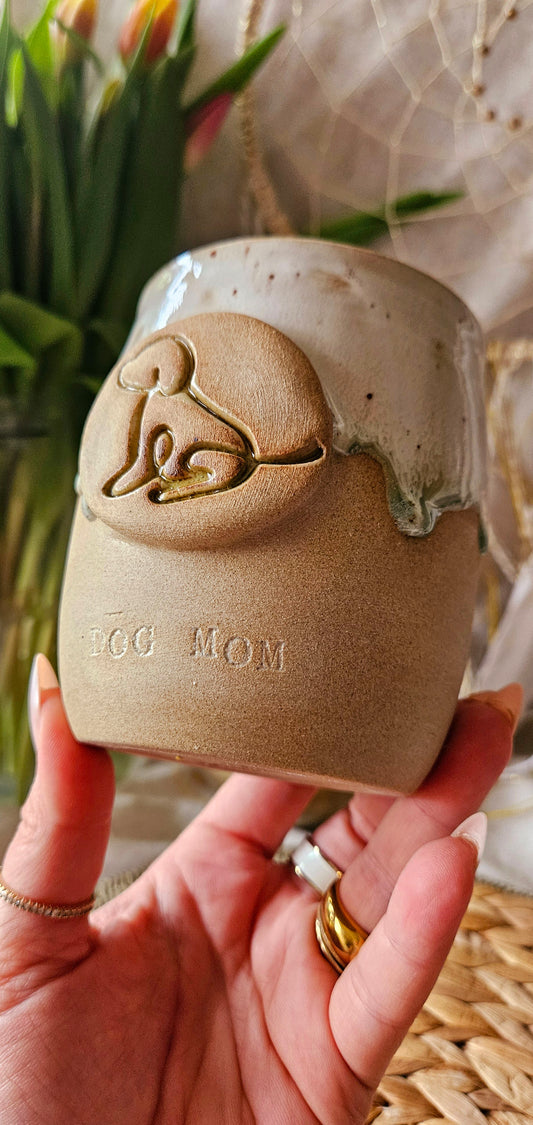 Traumhaft schöner ,,Dog Mom" Becher 🐶🫶