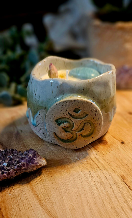 Kristallkerze ,,OM" Pumkin🔮✨️
