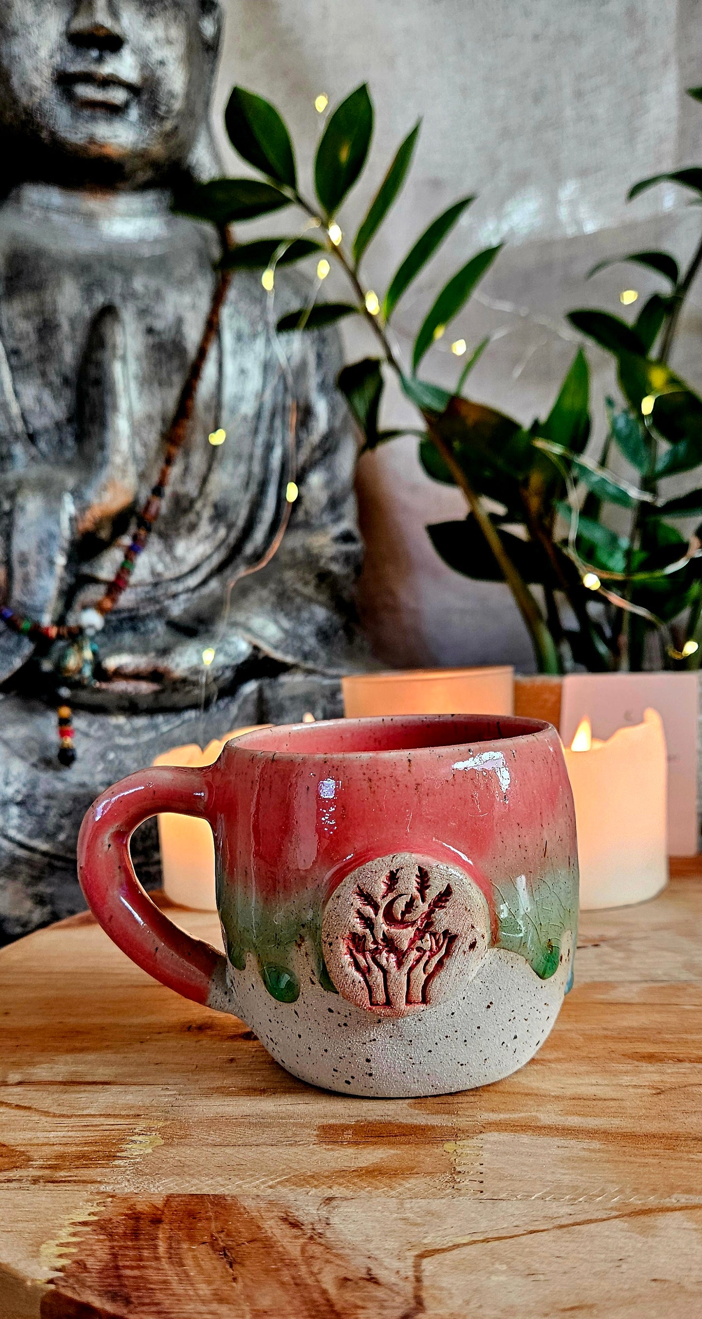 Wunderschöne Kaffetasse in kraftvollen Farben🫶✨️🌷 B-Ware