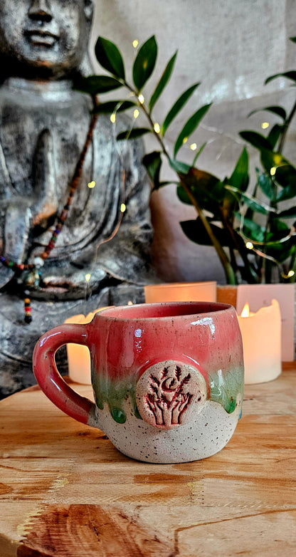 Wunderschöne Kaffetasse in kraftvollen Farben🫶✨️🌷 B-Ware