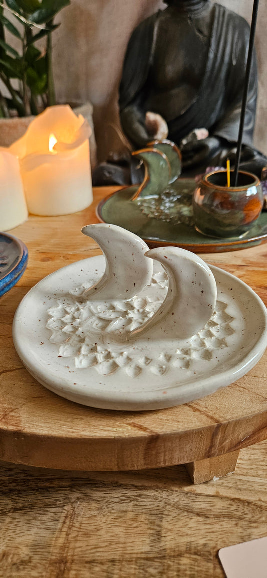 Wunderschöner Kartenhalter in weiß ✨️🧘‍♀️ B- Ware