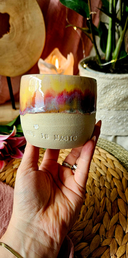 Atemberaubender ,,your light is  Magic" Becher 🥰🌷💫