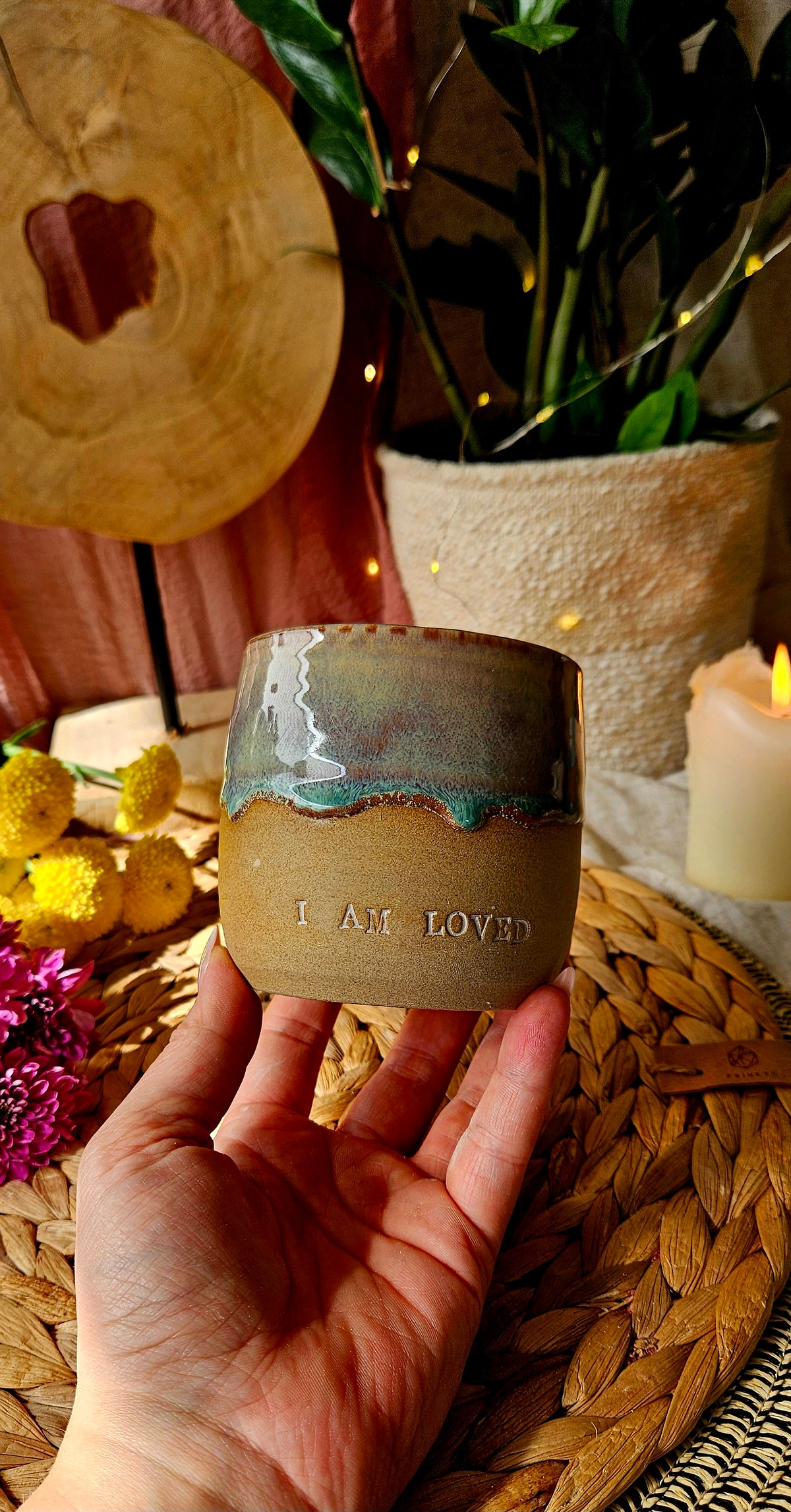 Wunderschöner ,,I am Loved" Becher🥹🫶🌺